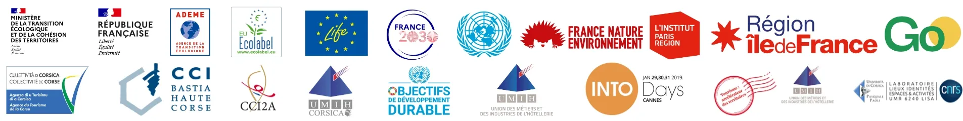 Partenaires institutionnels Rispettu